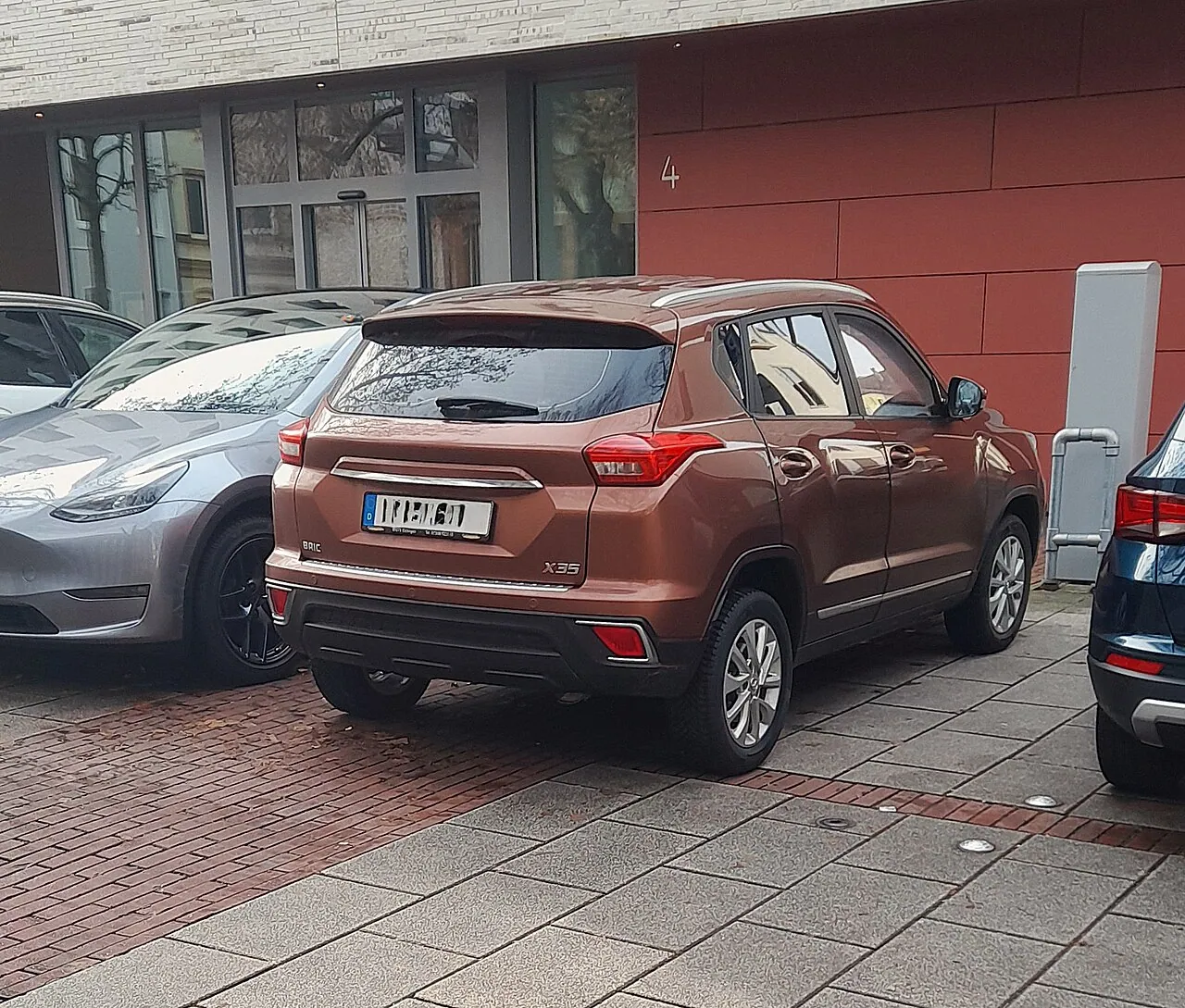 BAIC X35, exterieur