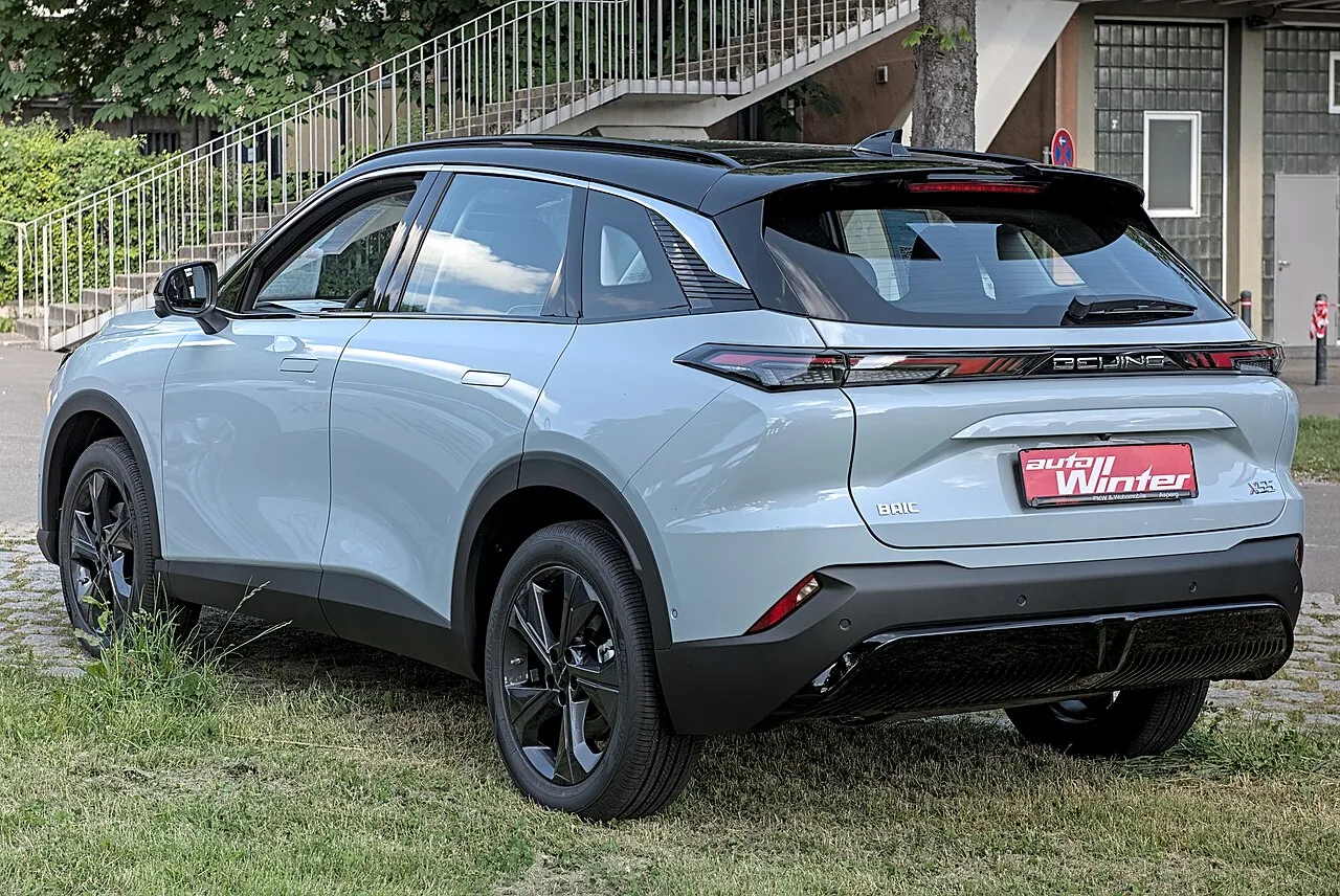 BAIC X55, exterieur