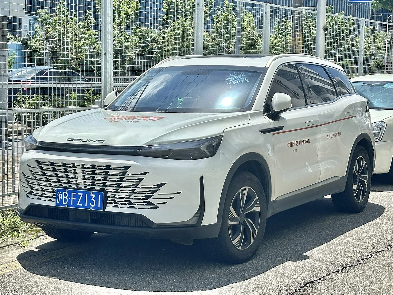 BAIC X7, exterieur