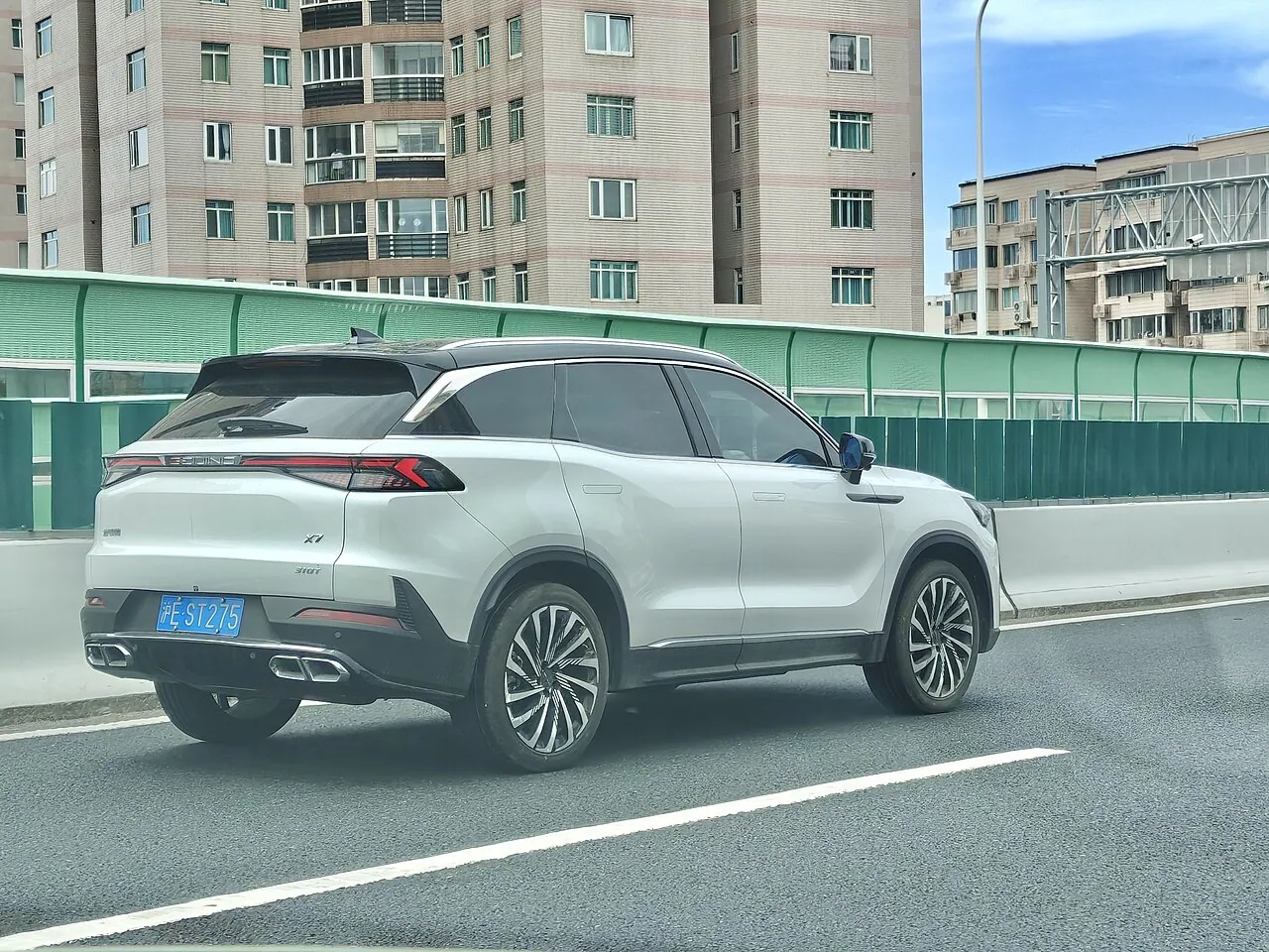 BAIC X7, exterieur