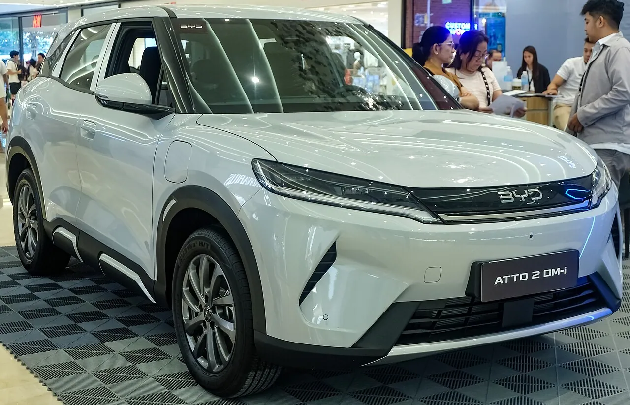 BYD Atto 2 PHEV, avant 3/4