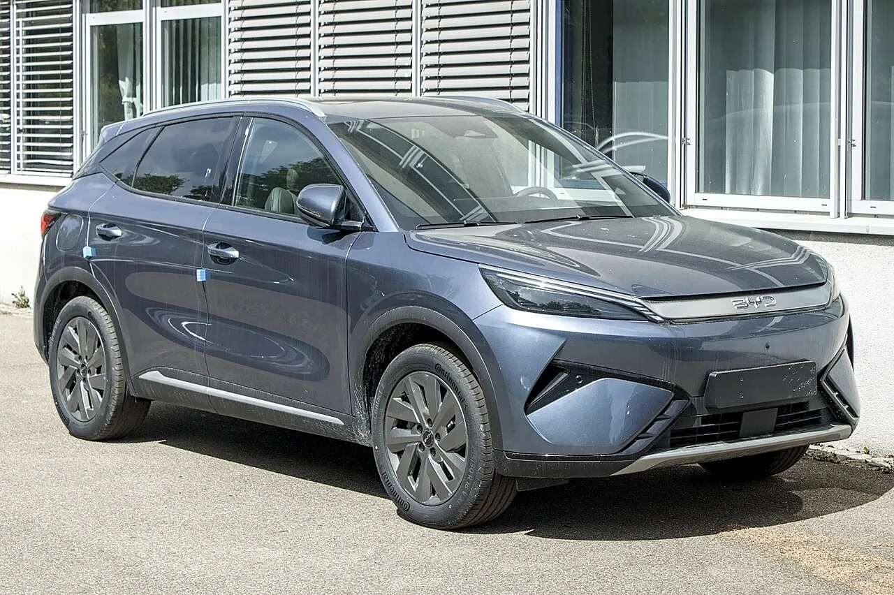 BYD Atto 3 Evo, avant 3/4
