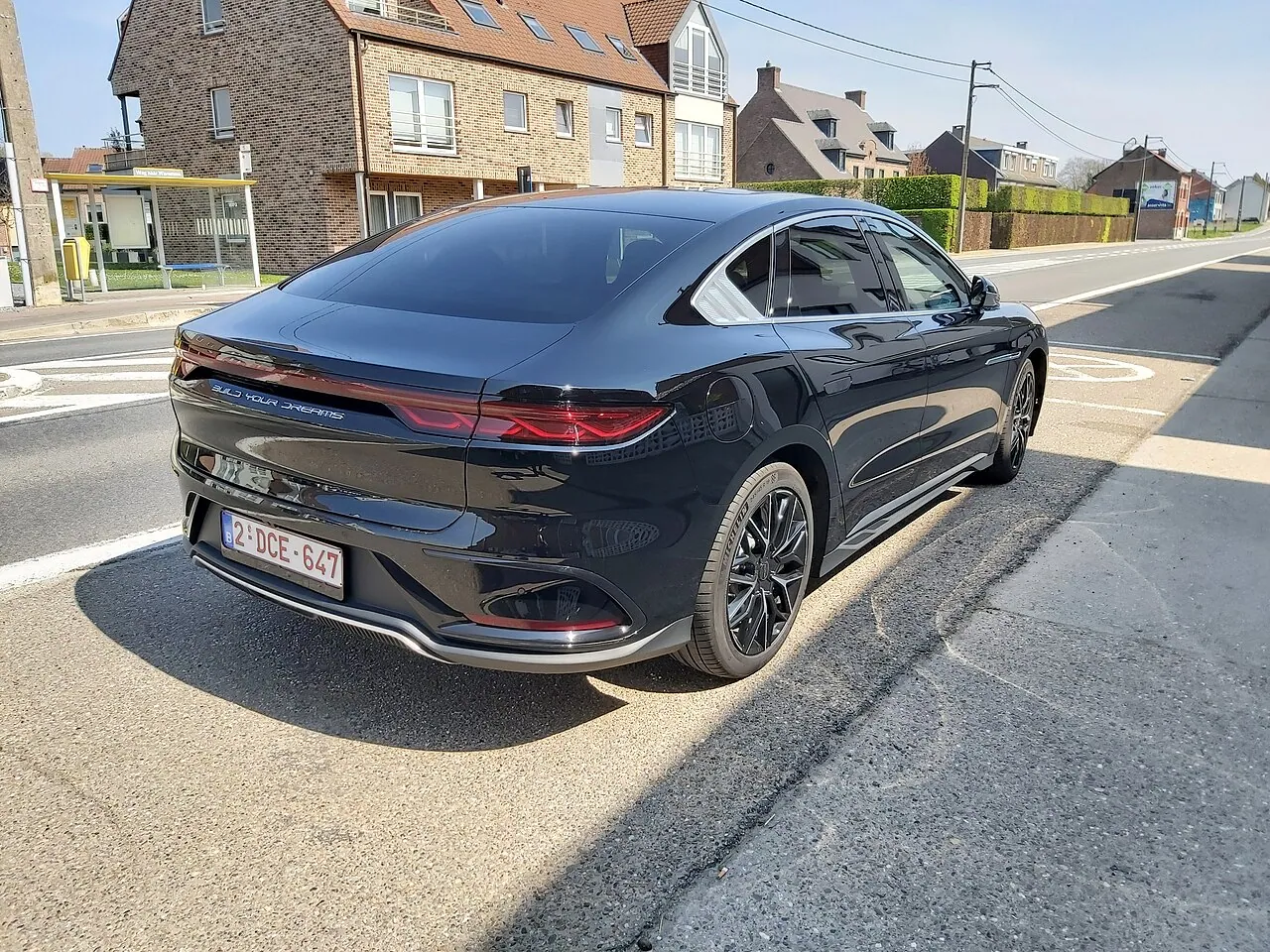 BYD Han, arrière 3/4