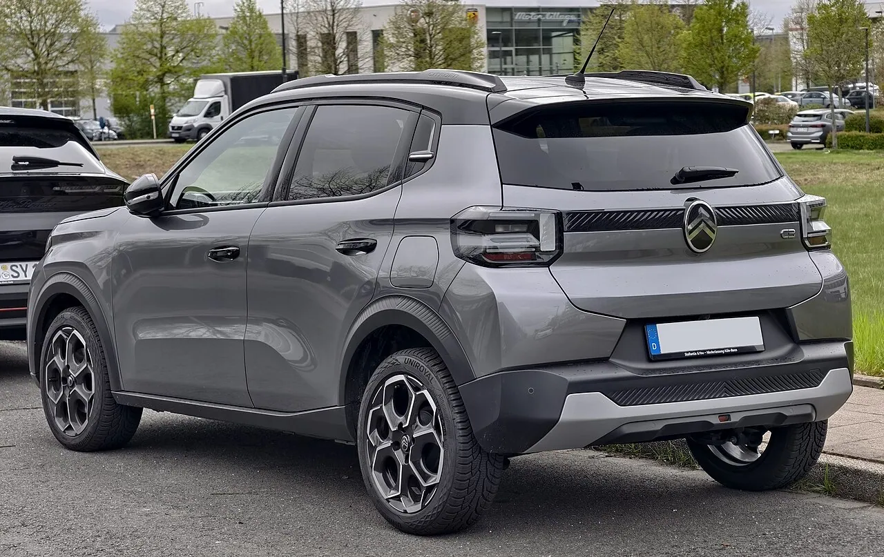Citroën C3, arrière 3/4