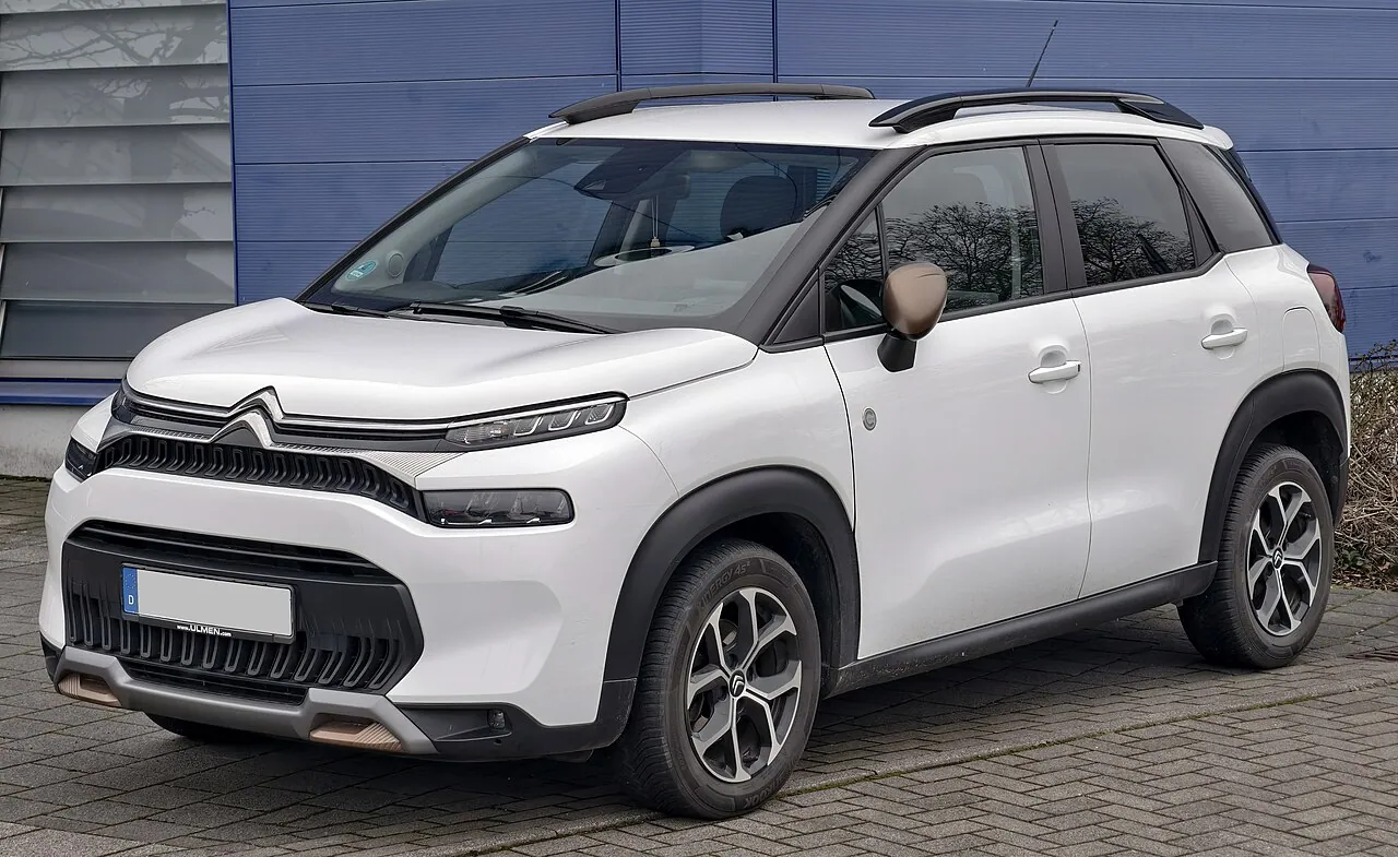 Citroën C3 Aircross, avant 3/4