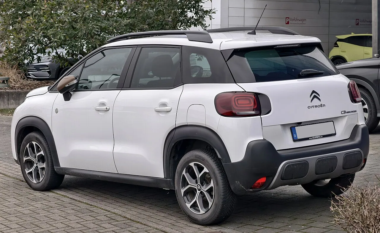 Citroën C3 Aircross, arrière 3/4