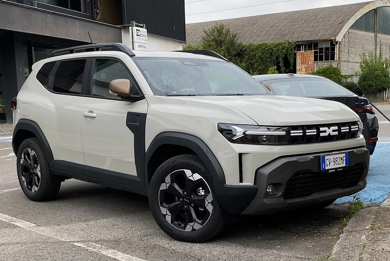 Dacia Duster, avant 3/4