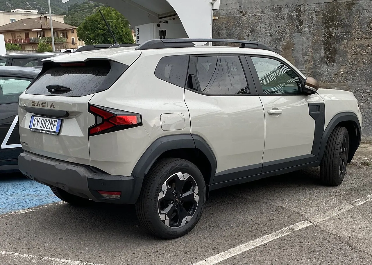 Dacia Duster, arrière 3/4