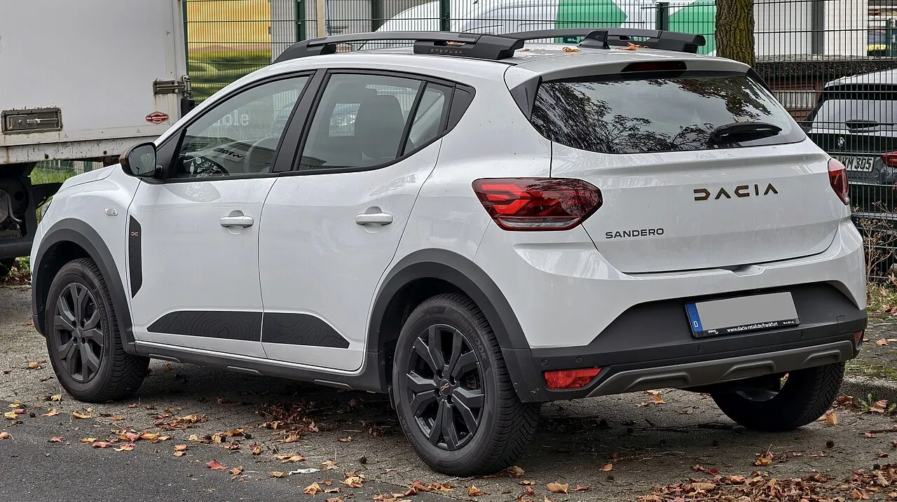 Dacia Sandero Stepway, arrière 3/4