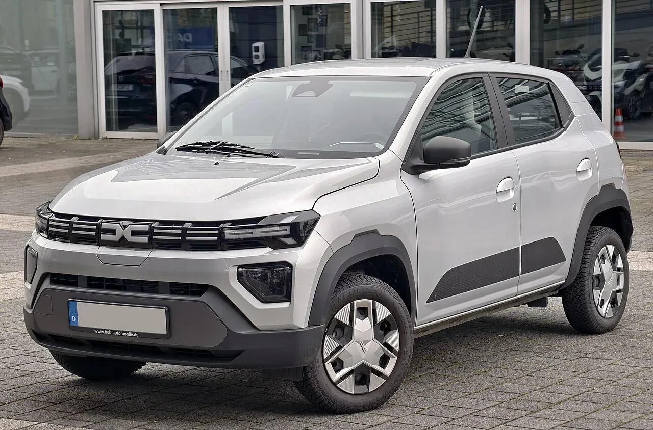 Dacia Spring, avant 3/4