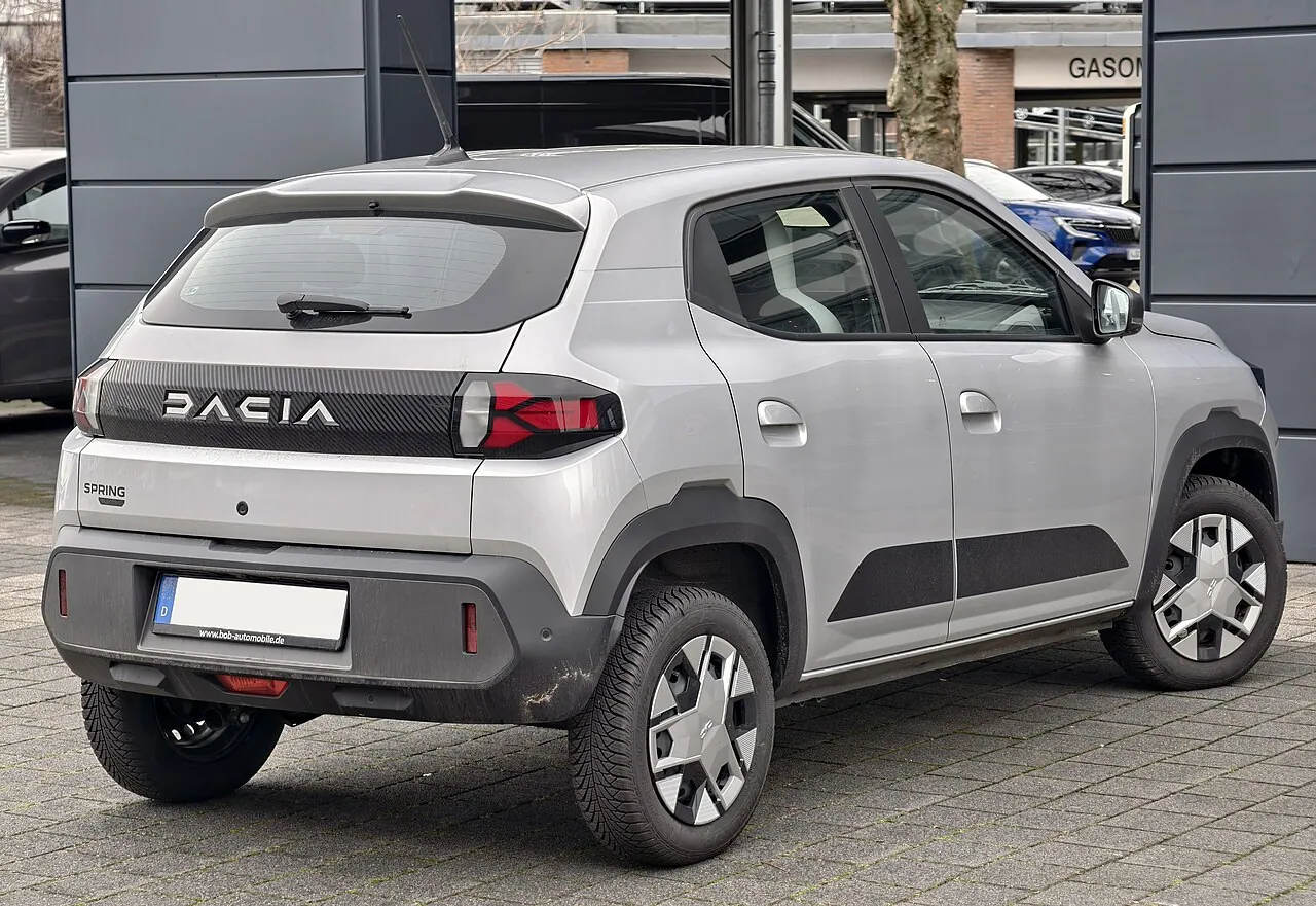 Dacia Spring, arrière 3/4