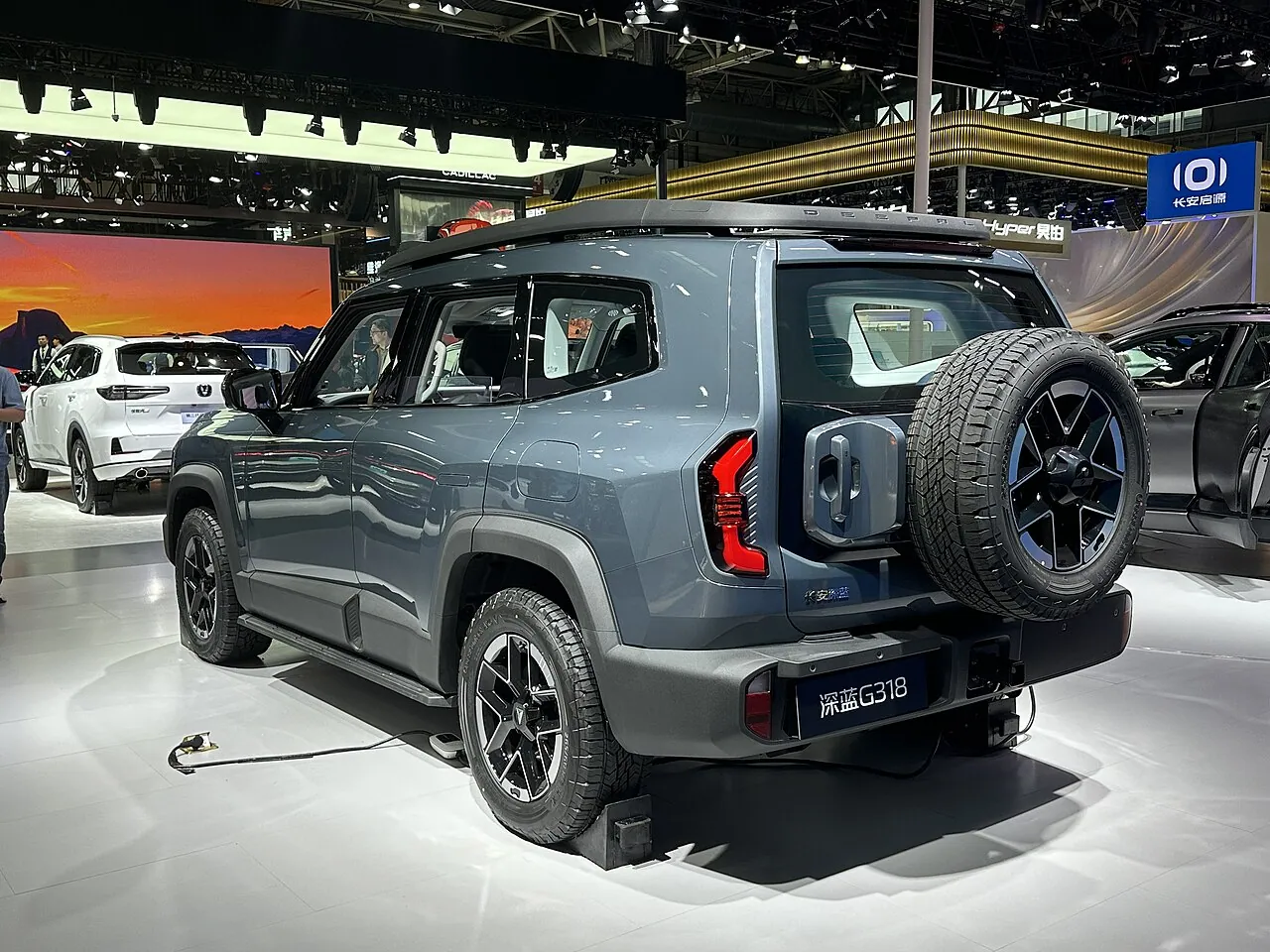Deepal G318, arrière 3/4