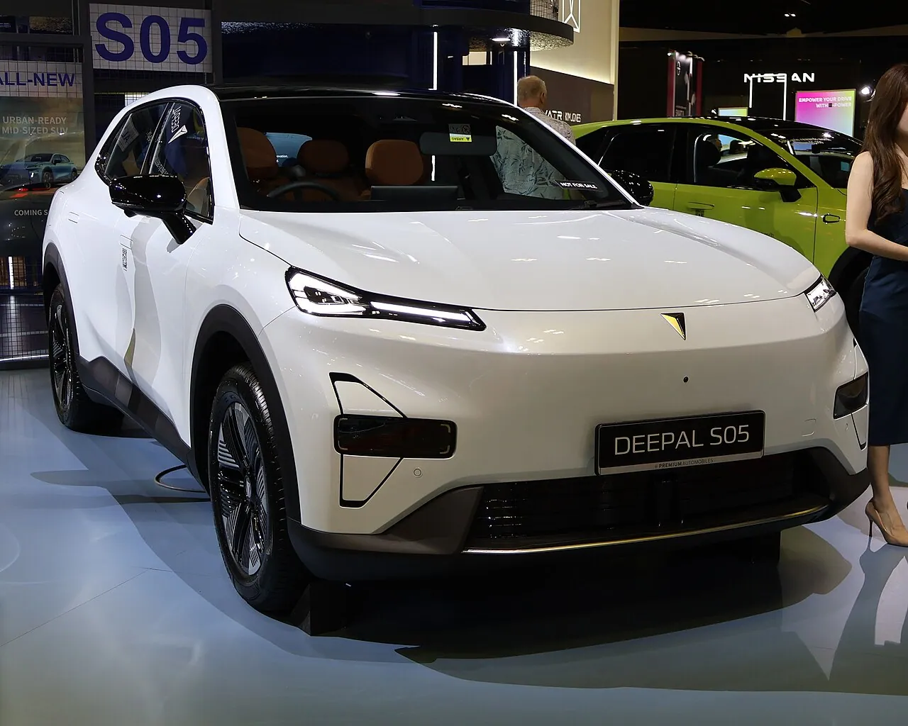 Deepal S05 REEV, avant 3/4