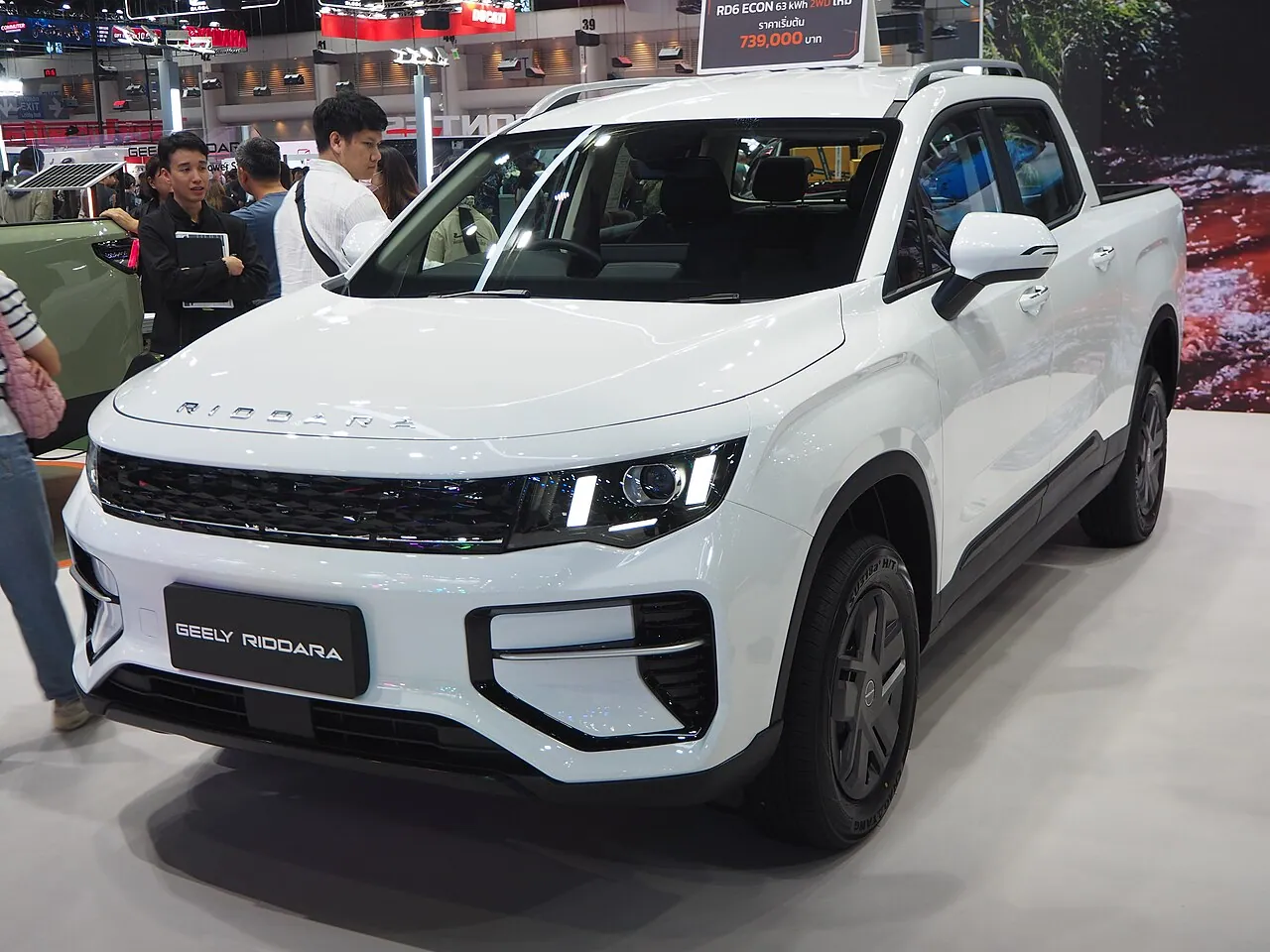 Geely Riddara RD6 PHEV, avant 3/4