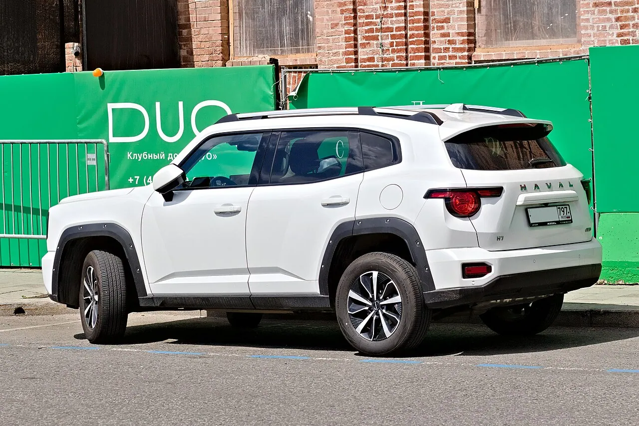 GWM Haval H7, arrière 3/4
