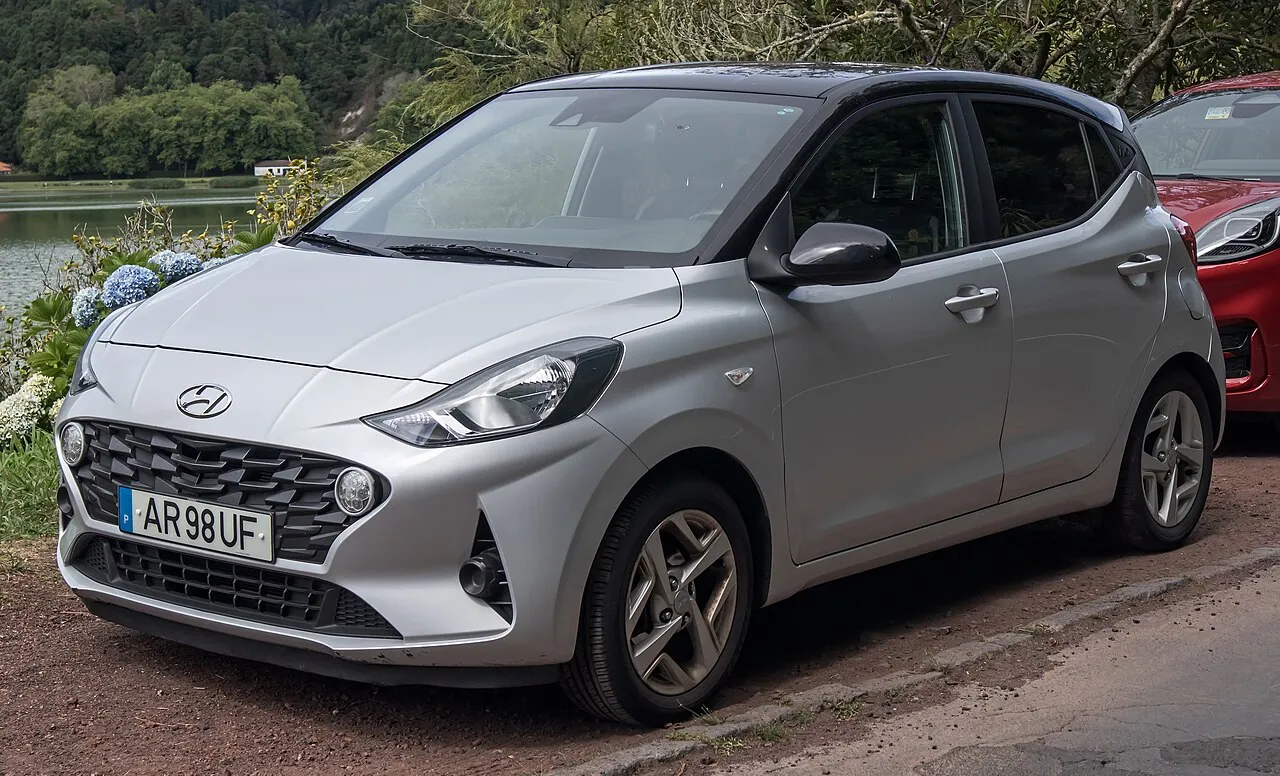 Hyundai i10, avant 3/4