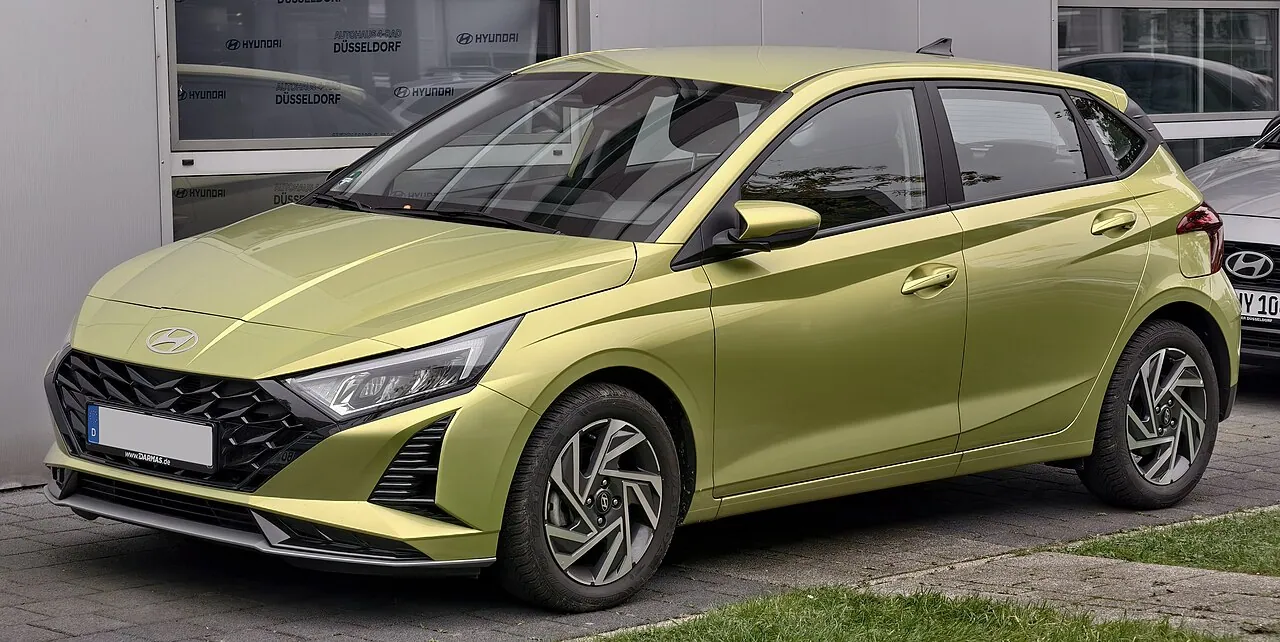 Hyundai i20, avant 3/4