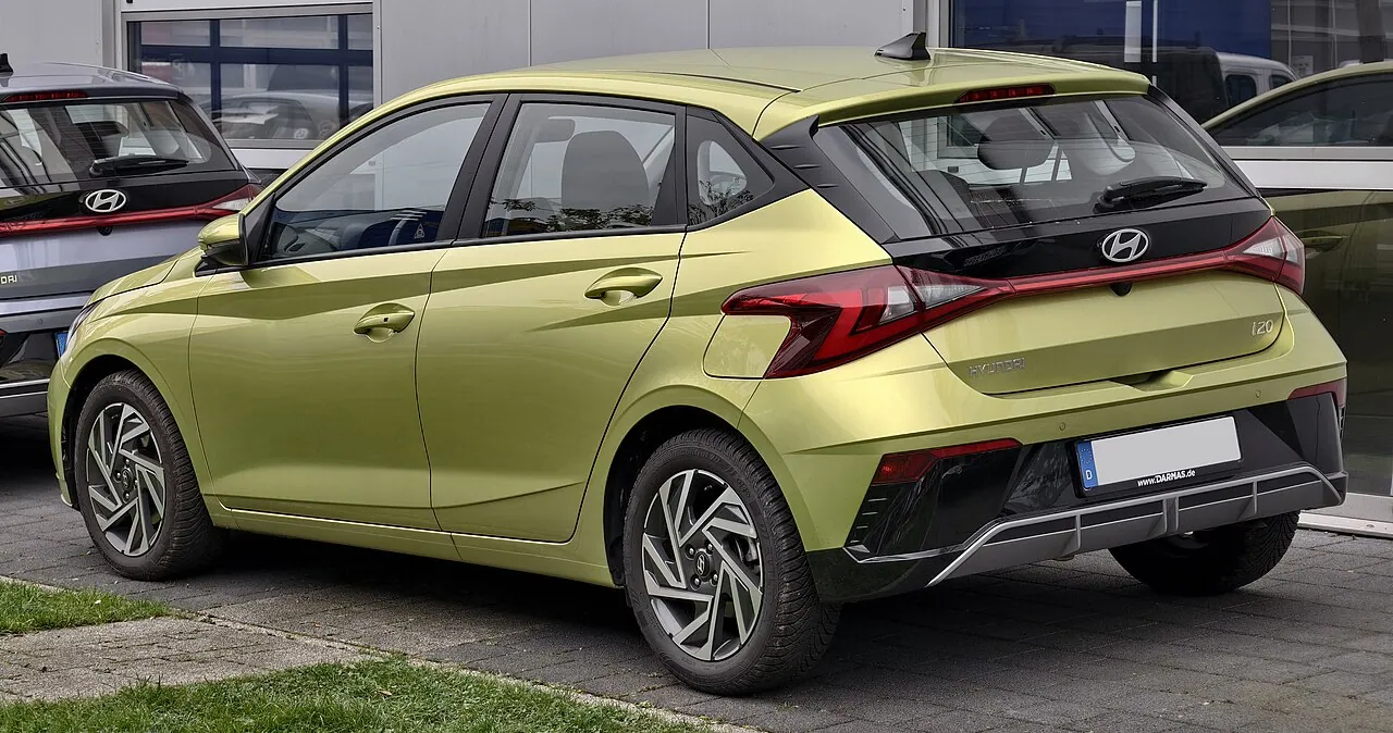 Hyundai i20, arrière 3/4
