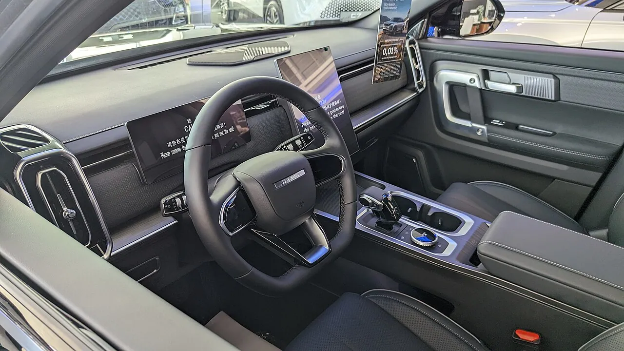 Jaecoo J7, intérieur