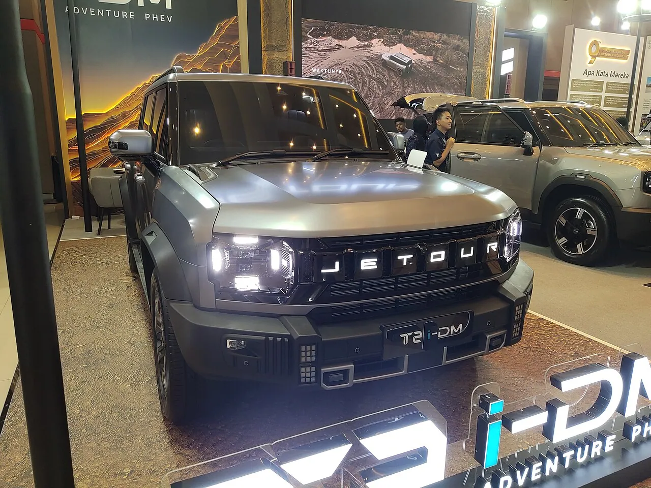 Jetour T2 PHEV, avant 3/4