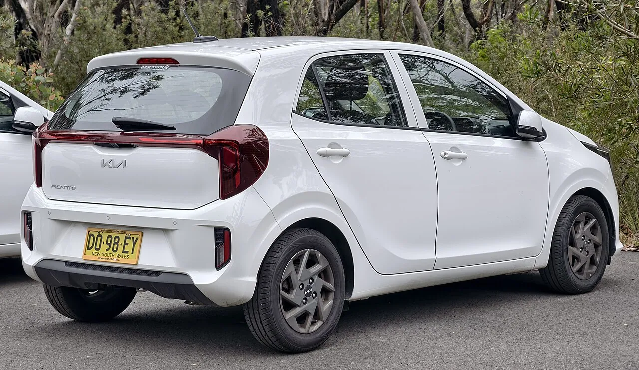 Kia Picanto, arrière 3/4