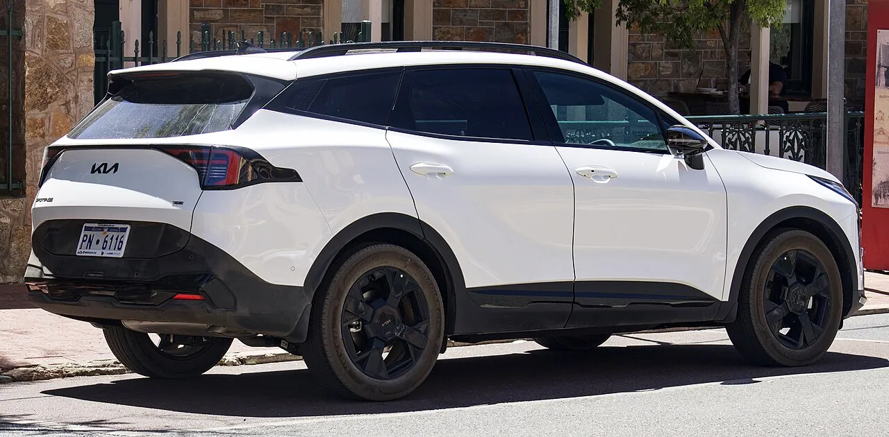 Kia Sportage, arrière 3/4