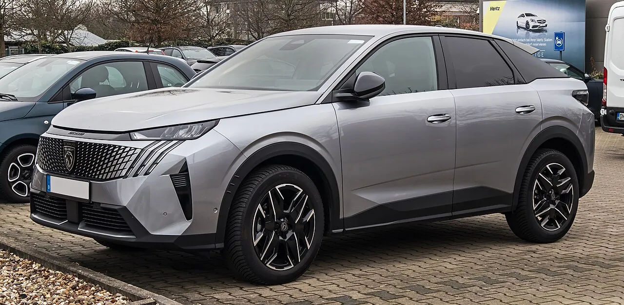 Peugeot 3008, avant 3/4