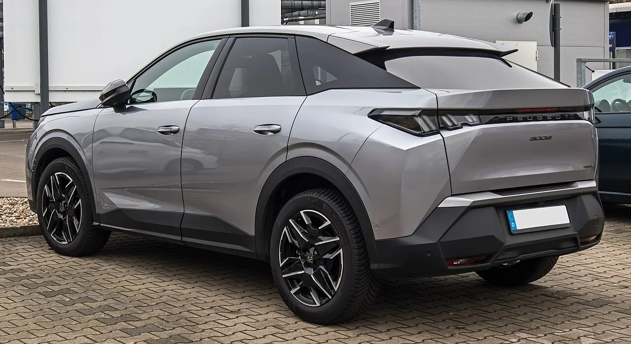 Peugeot 3008, arrière 3/4