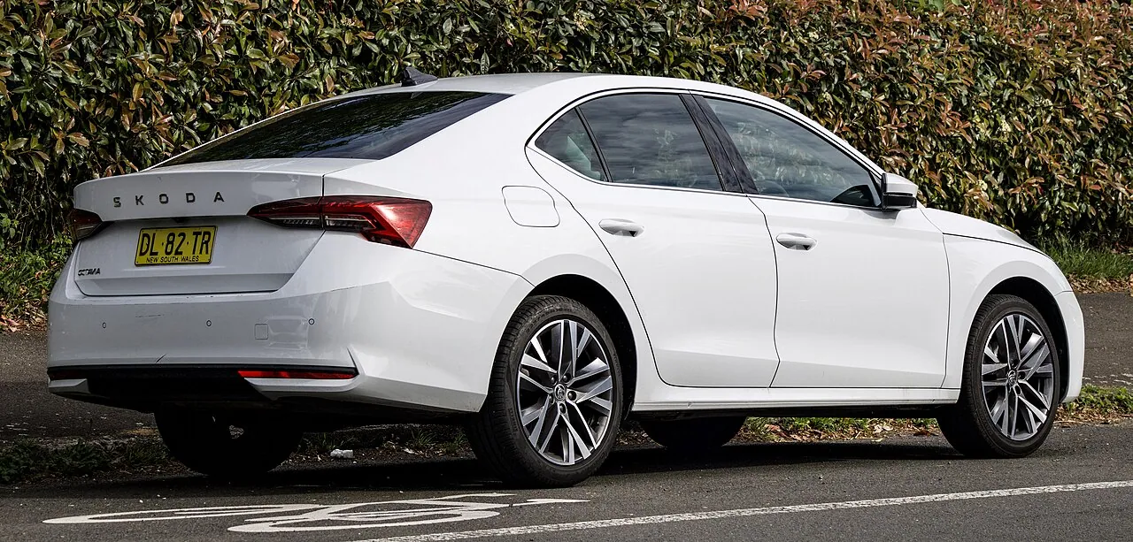 Škoda Octavia, arrière 3/4
