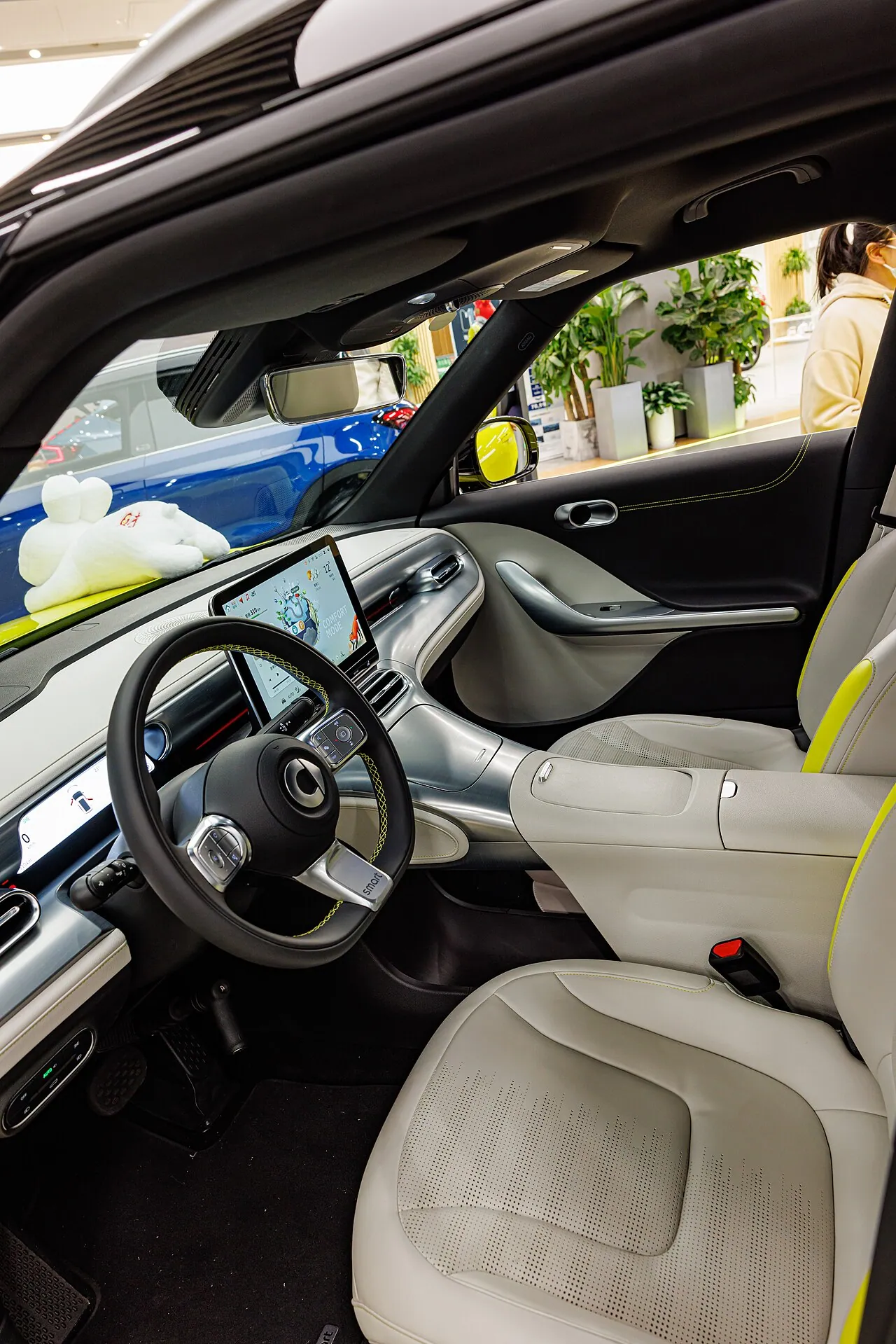smart #1, intérieur