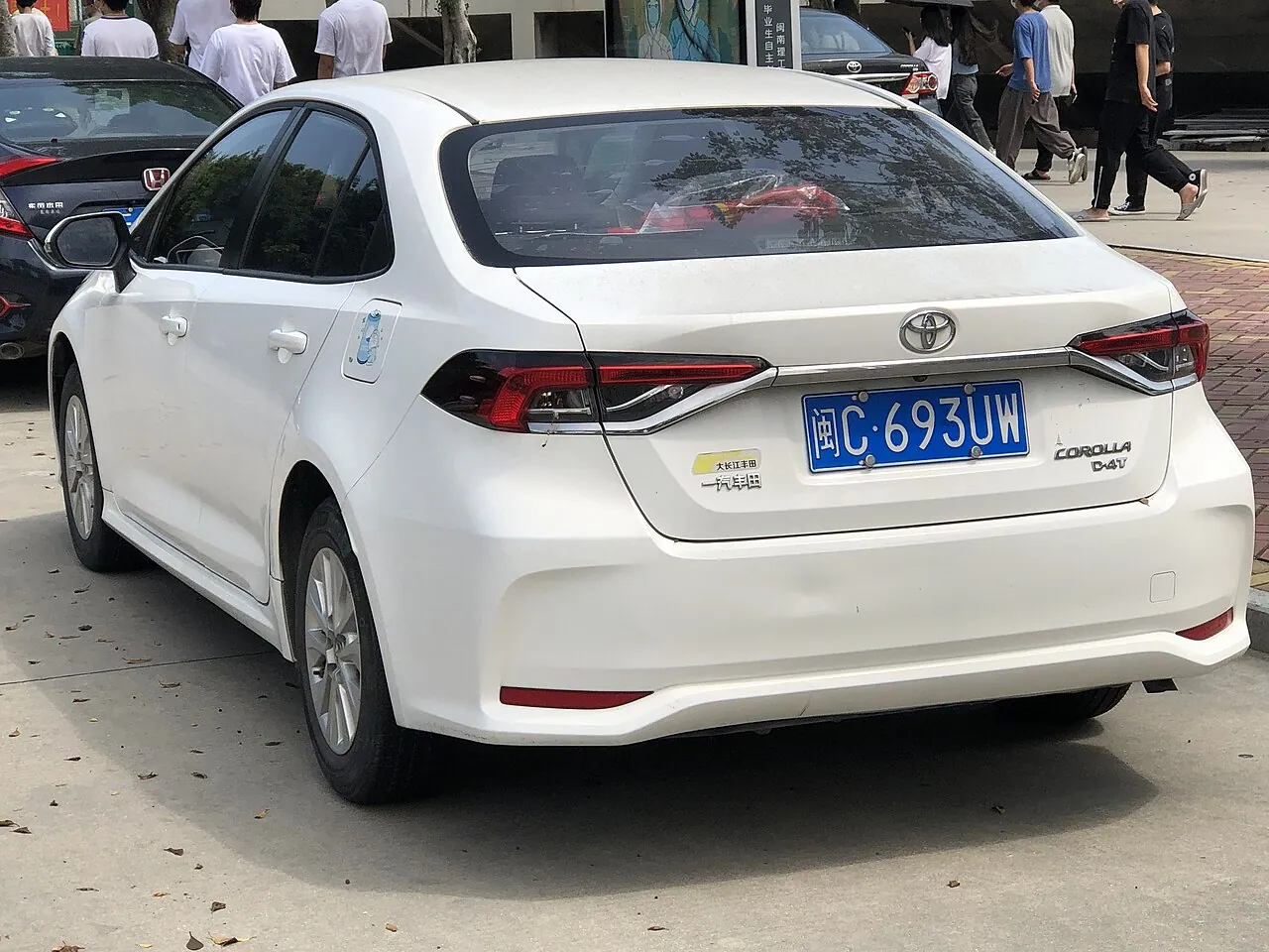 Toyota Corolla, arrière 3/4